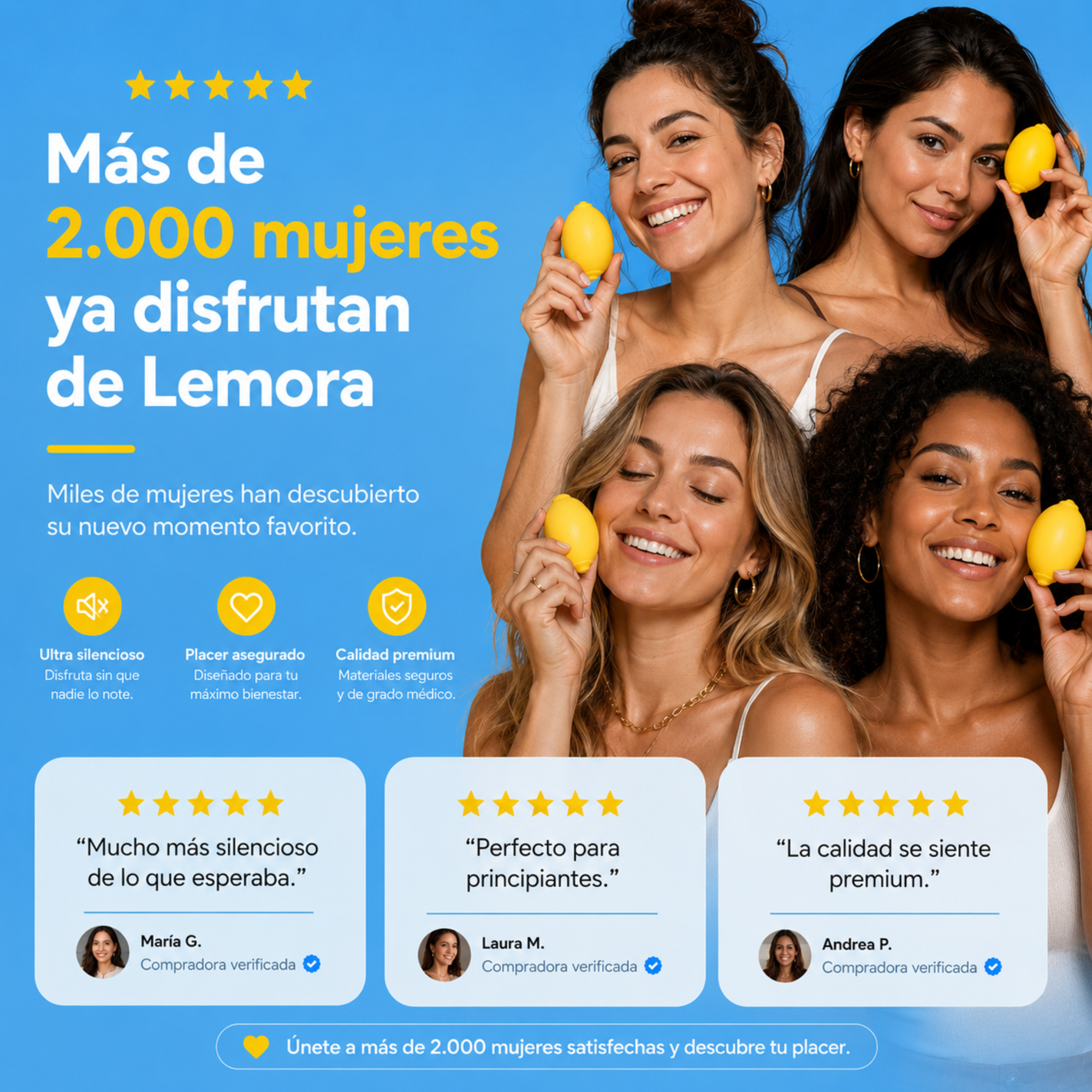Estimulador de clitoris - Lemora