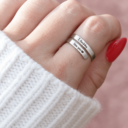 Anillo de I F♡cking Love You