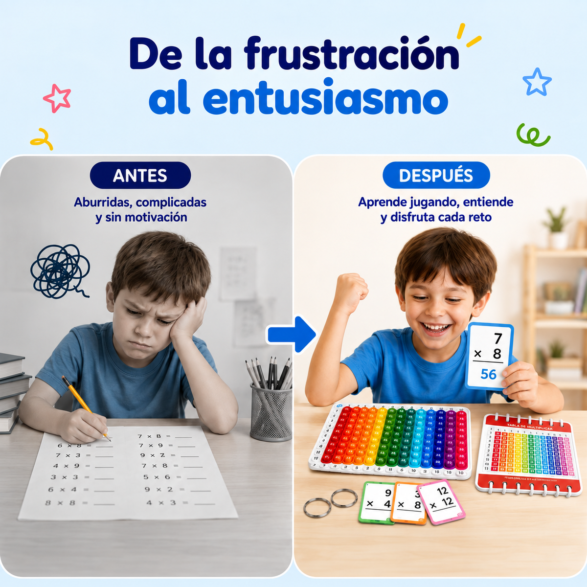 JUEGO DE MATEMÁTICAS - EVITA PANTALLAS