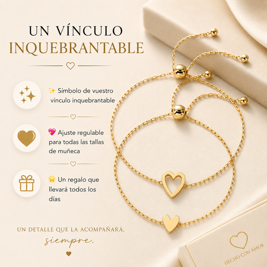 Pulseras de Corazones Conectados