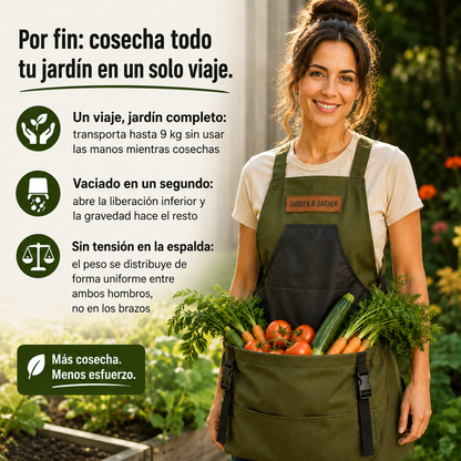 Delantal de Cosecha - Manos Libres
