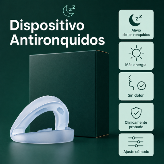 Dispositivo Antironquidos - Deja de molestar a tu pareja