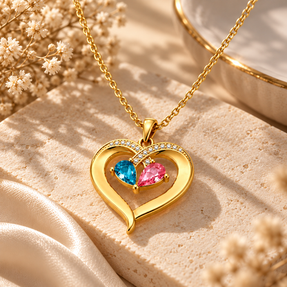 Collar de corazón para mi esposa