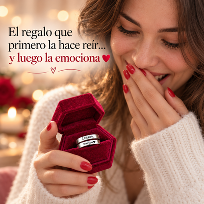 Anillo de I F♡cking Love You