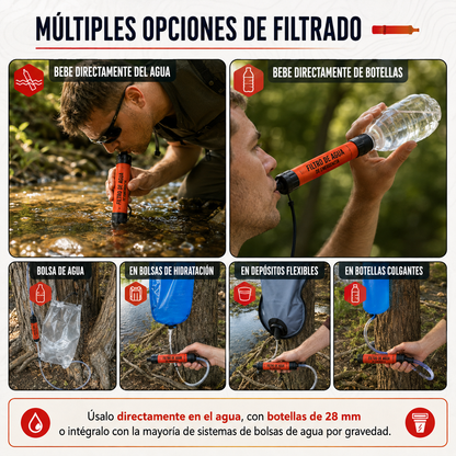Filtro de Agua de Supervivencia