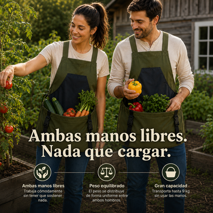 Delantal de Cosecha - Manos Libres