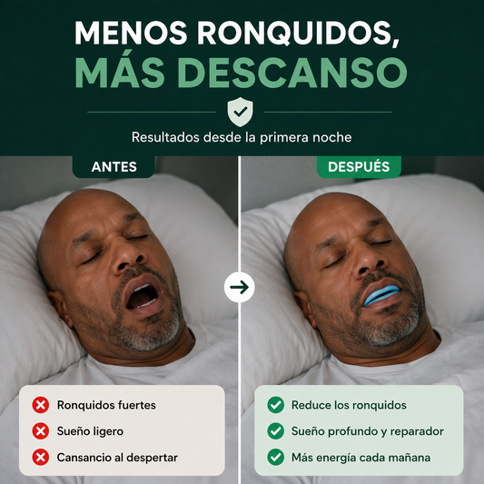 Dispositivo Antironquidos - Deja de molestar a tu pareja