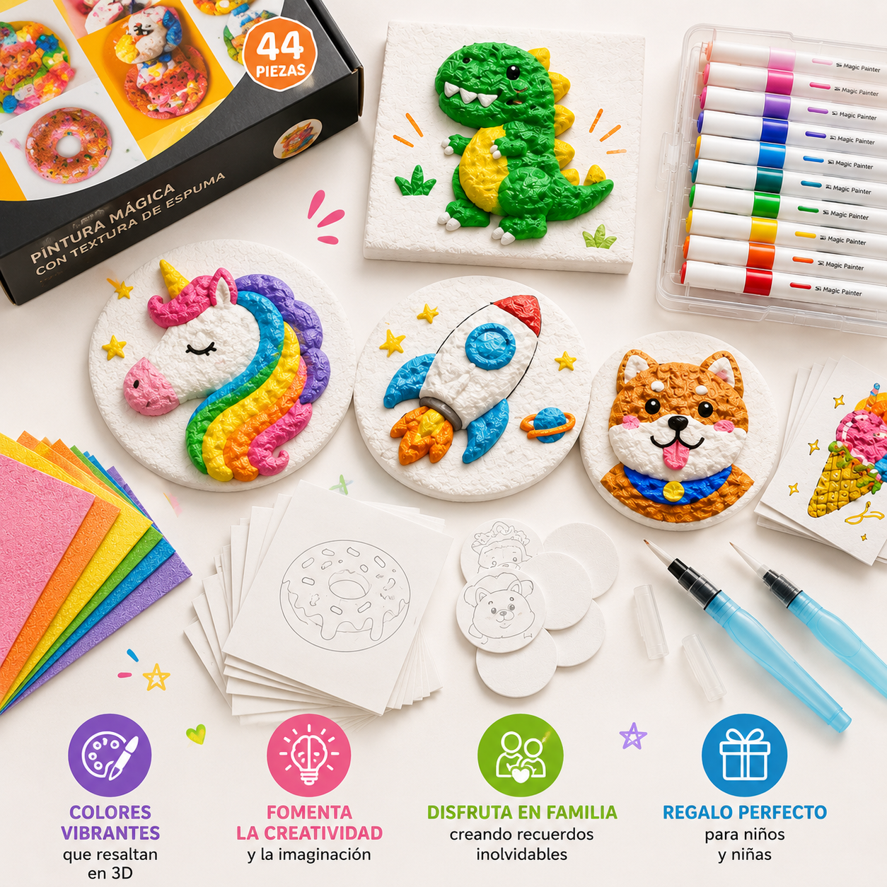 Kit de Pintura Mágica 3D