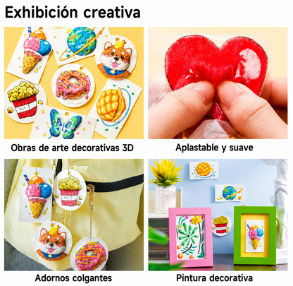 Kit de Pintura Mágica 3D