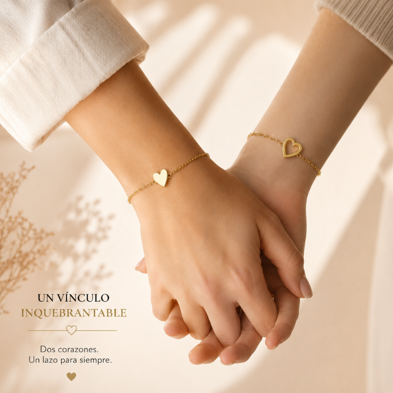 Pulseras de Corazones Conectados