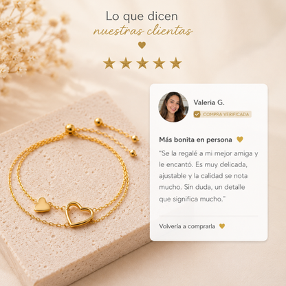 Pulseras de Corazones Conectados